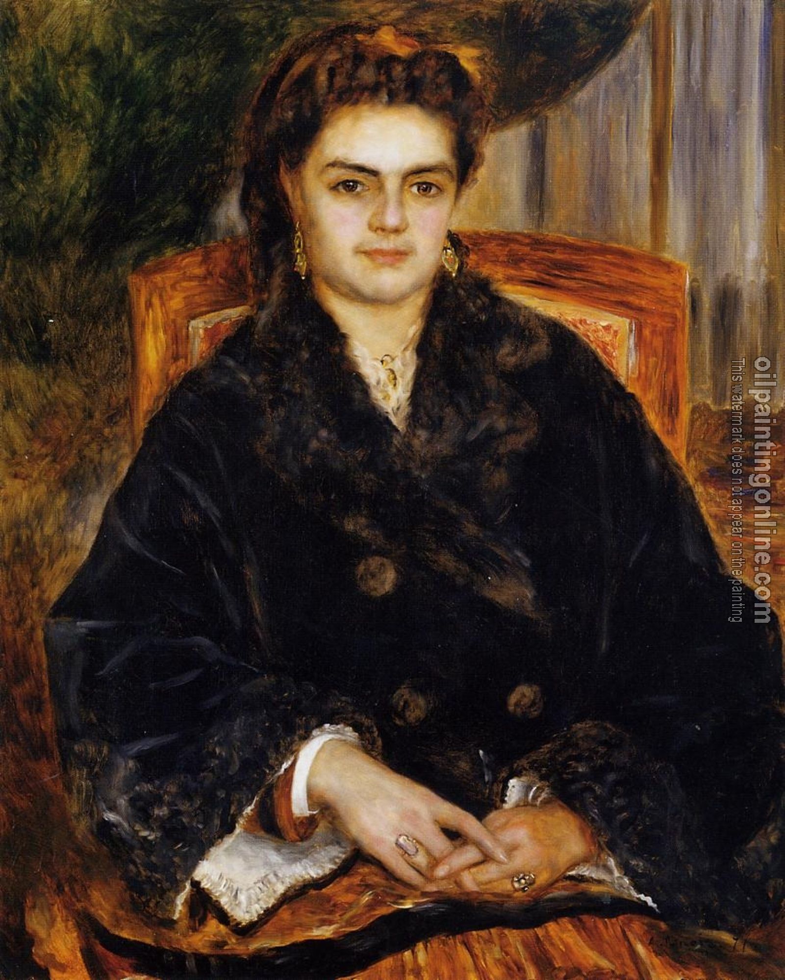 Renoir, Pierre Auguste - Madame Marie Octavie Bernier